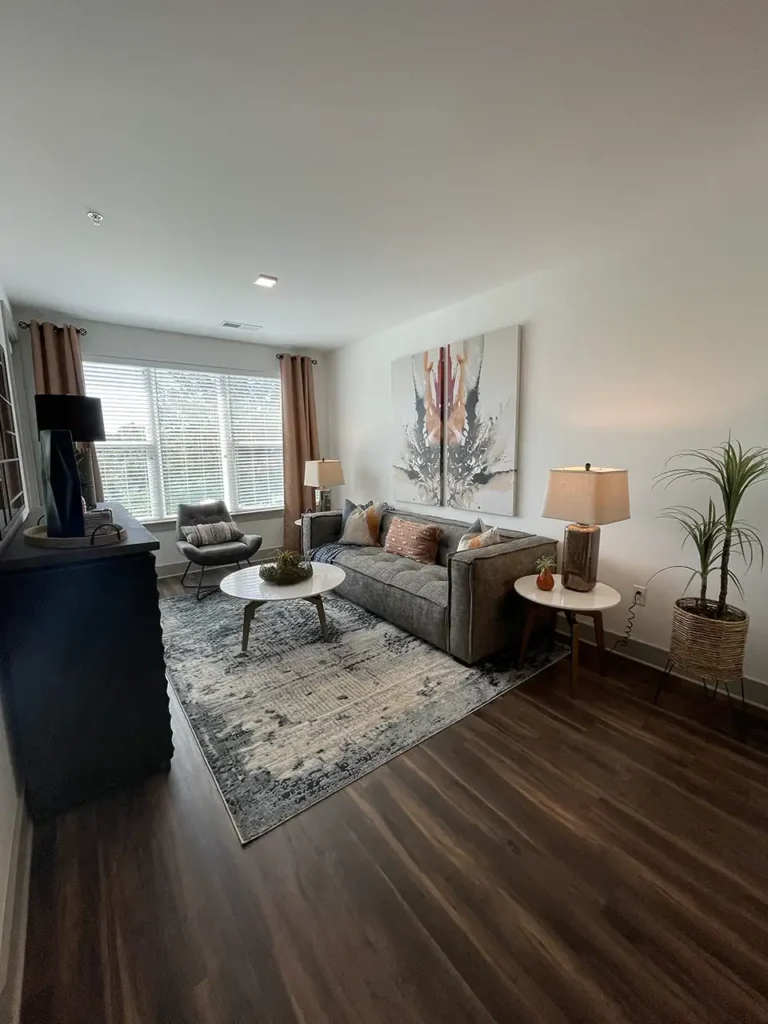 living room design for apartments in Winston Salem